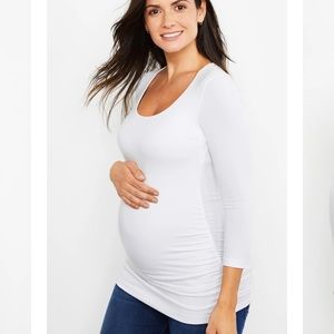 A Pea in the Pod 3/4 Sleeve Maternity T-Shirt - S
